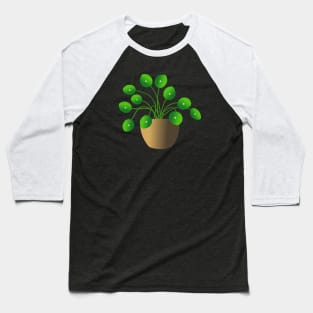 Chinese Money Plant Baseball T-Shirt